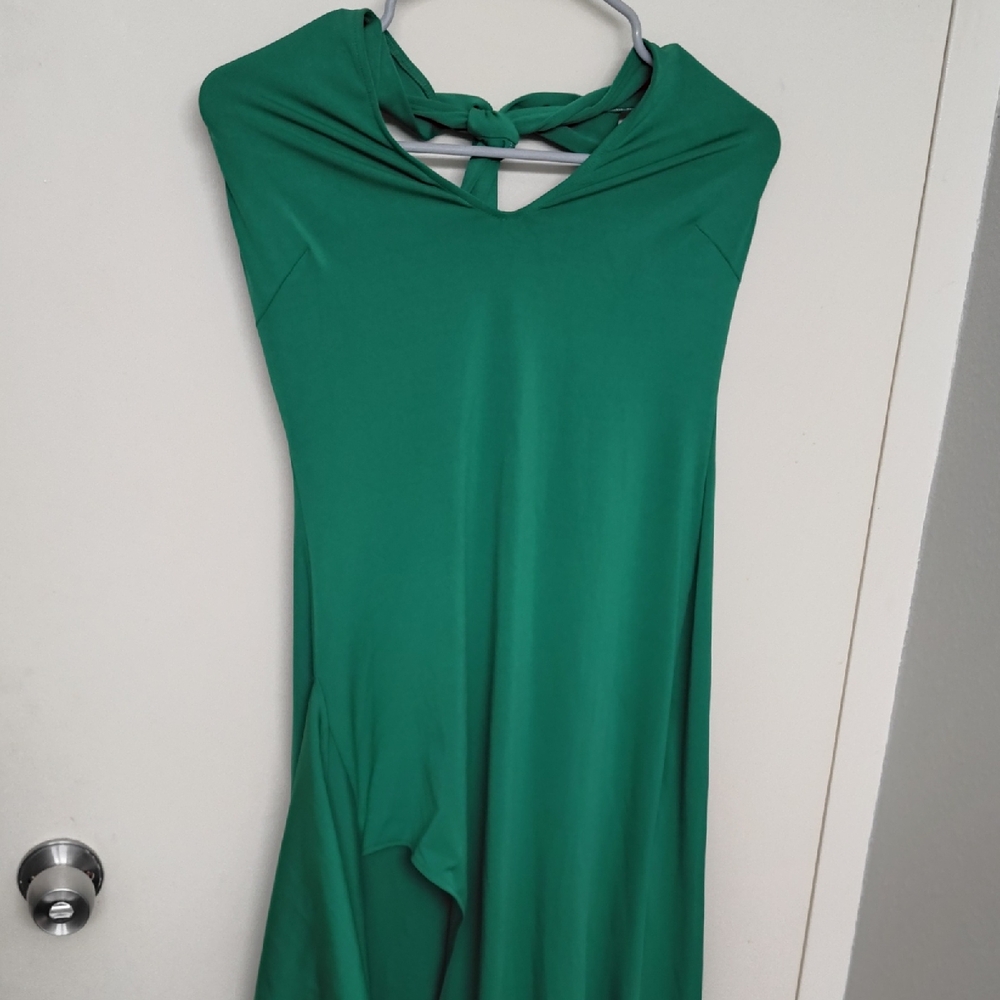 Elegant Green Women's Dress